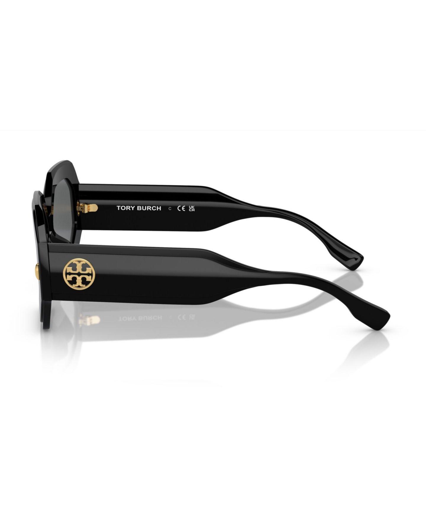Женские солнцезащитные очки Tory Burch Sunglasses, TY7192U, цвет: Чёрный — фото 3