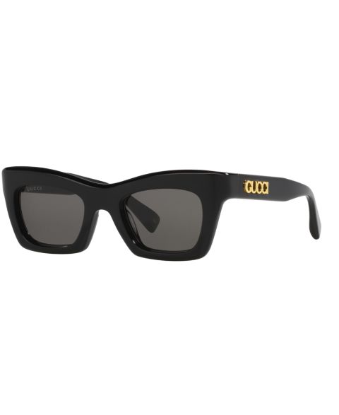 Женские солнцезащитные очки Gucci GG1773S, цвет: Чёрный