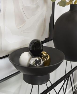 4" Ceramic Orbs Vase Filler, Set of 4