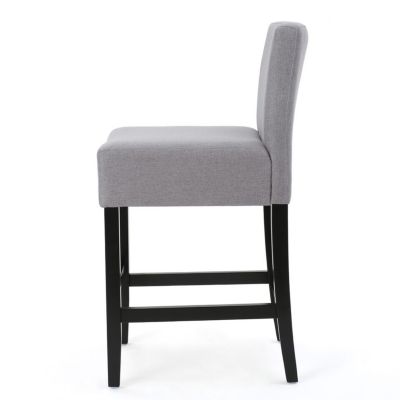 Streamdale Elegant Comfort 26-Inch Counter Stools with Soft Upholstery (Set of 2)