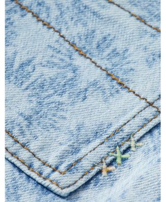 Little and Big Girls The Wave Wide Leg Jeans