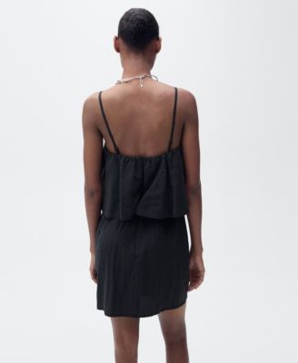 Women's Ruffled Lyocell Dress