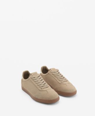 MANGO - Women's Suede Sneakers