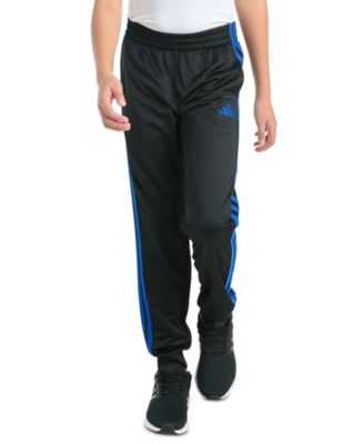 adidas - Big Boys Elastic-Waistband 3-Stipe Tricot Jogger Pants