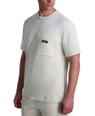 Men's Textured Oversized T-Shirt