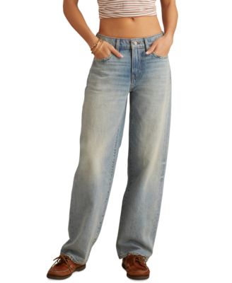 Women's The Baggy High-Rise Faded Jeans