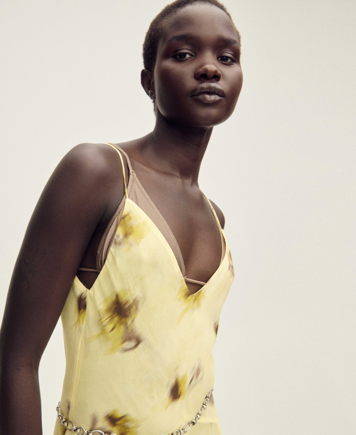 Shop Mango Women's Long Floral-print Dress