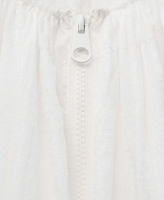 Women's Gathered Semi-Transparent Jacket