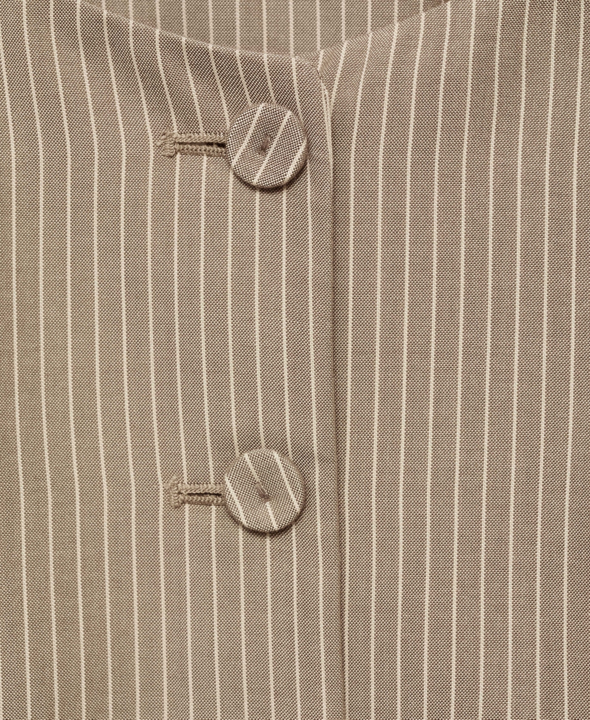 Mango Women's Striped Lyocell Suit Vest