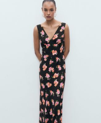 Women's Floral Midi Dress