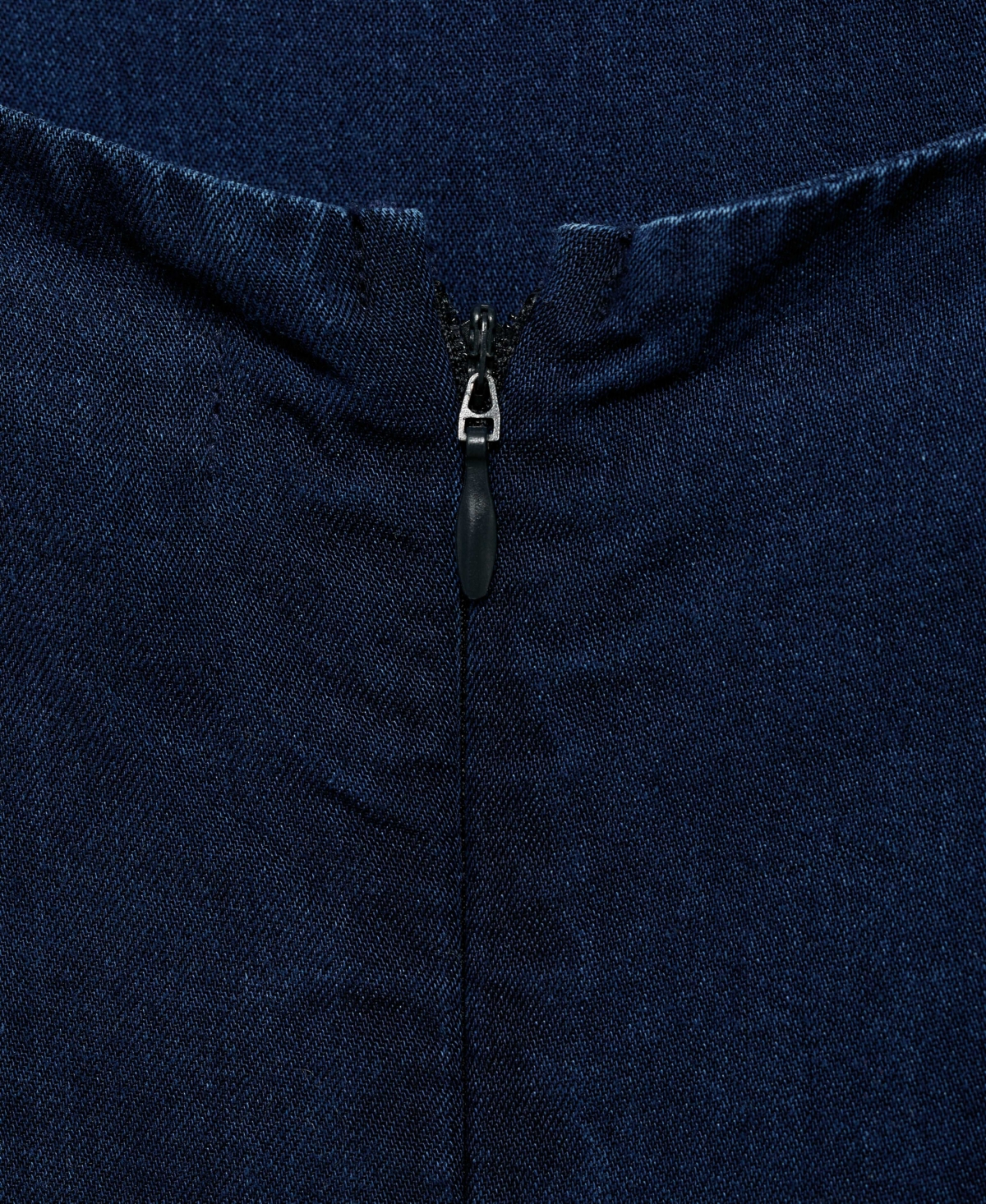 Shop Mango Women's Long Denim-effect Jumpsuit