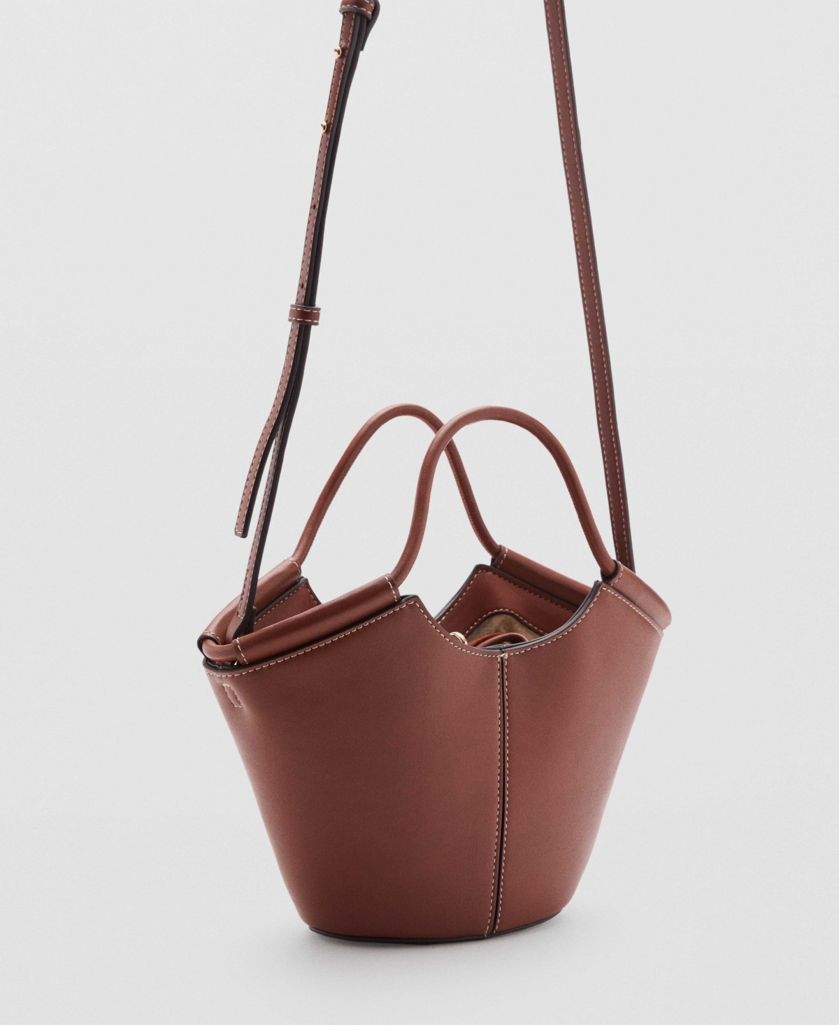 Mango Women's Mini Shopper-style Shoulder Bag