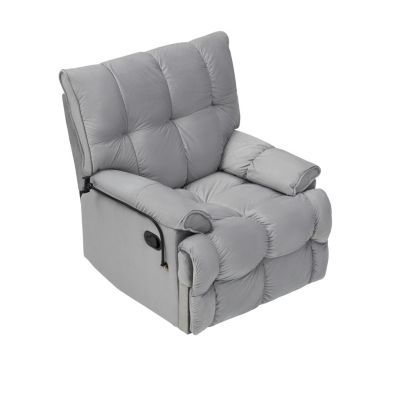 Streamdale Gray Single Chair Soft & Cozy for Small Spaces