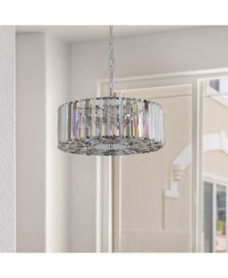Streamdale Modern Crystal Chandelier for Living-Room Round Cristal Lamp Luxury Home Decor Light Fixture