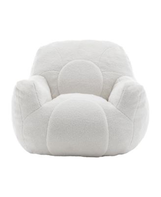 Single Piece Fabric with Memory Foam for Relaxing Spaces, Cozy Bean Bag Chair