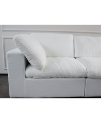 Sofa seater with armrest