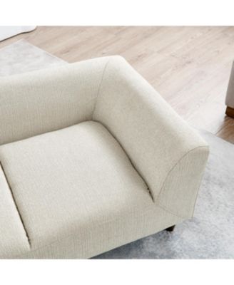 Streamdale Modern Rectangular Pet Sofa with Backrest and Armrests for Medium and Large Dogs