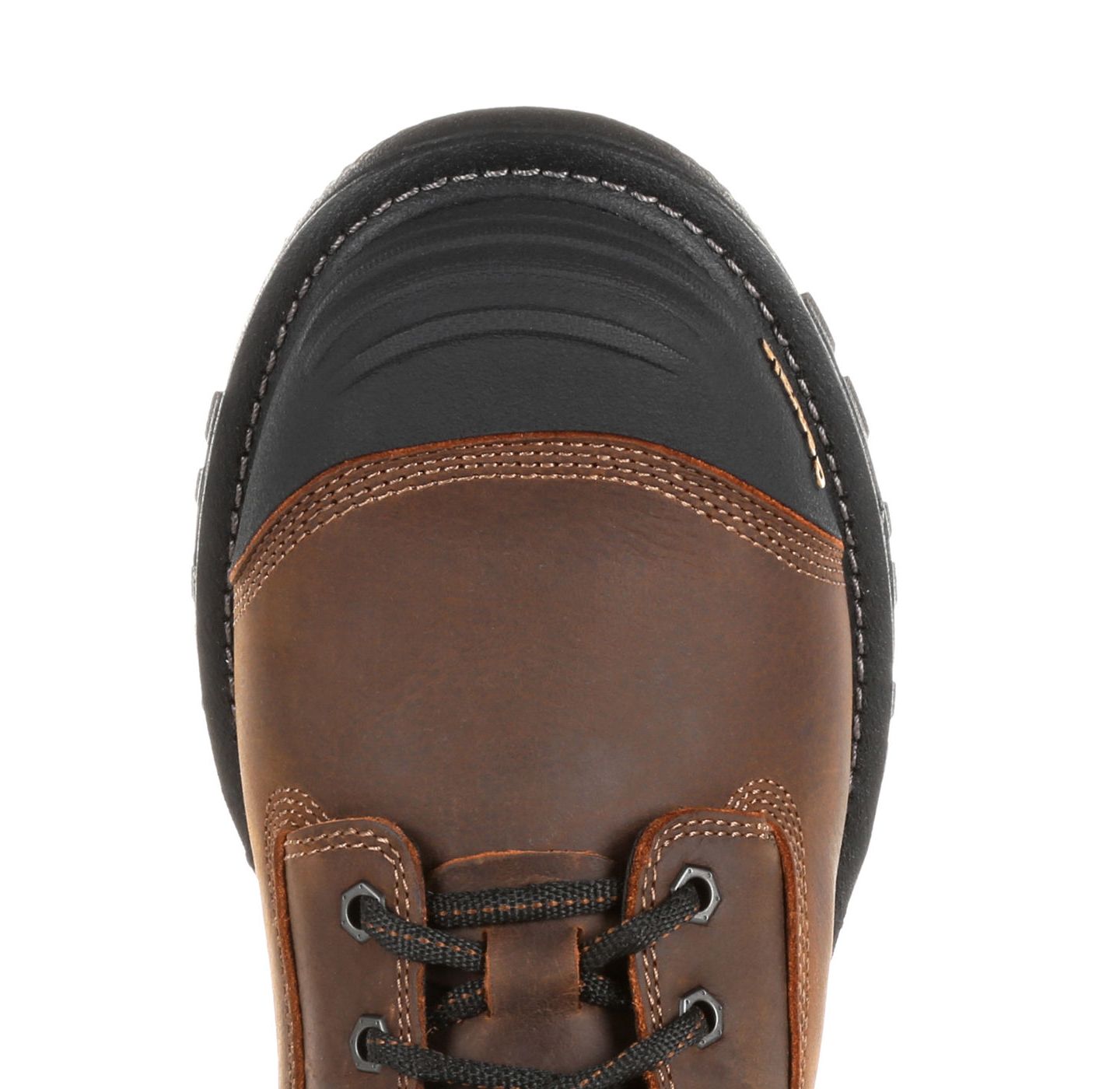 Мужские ботинки GEORGIA BOOT Rumbler Composite Toe Waterproof Work, цвет: Чёрный / Коричневый — фото 6