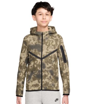Nike - Big Boys Tech Fleece Full-Zip Hoodie