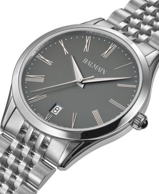 Men's Swiss Classic R Stainless Steel Bracelet Watch 41mm