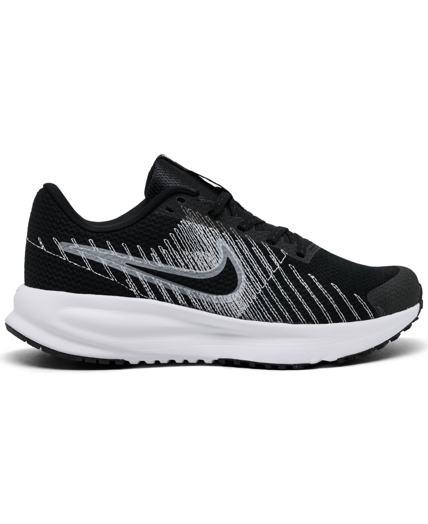 Женские кроссовки Nike Run Defy All Day Running, цвет: Чёрный / Белый — фото 2