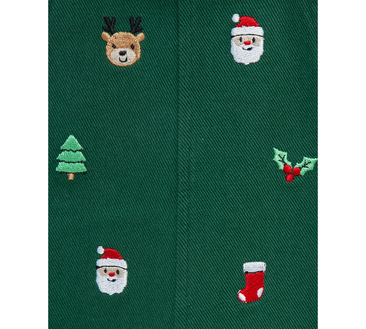 Little Me Baby Boys Merry Cotton Top & Overall, 2 Piece Set In Multi