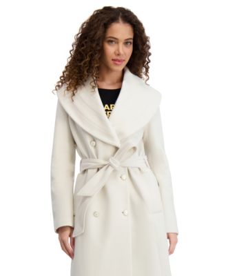 Women's Double-Breasted Belted Coat