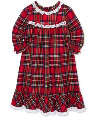 Toddler Girls Plaid Nightgown