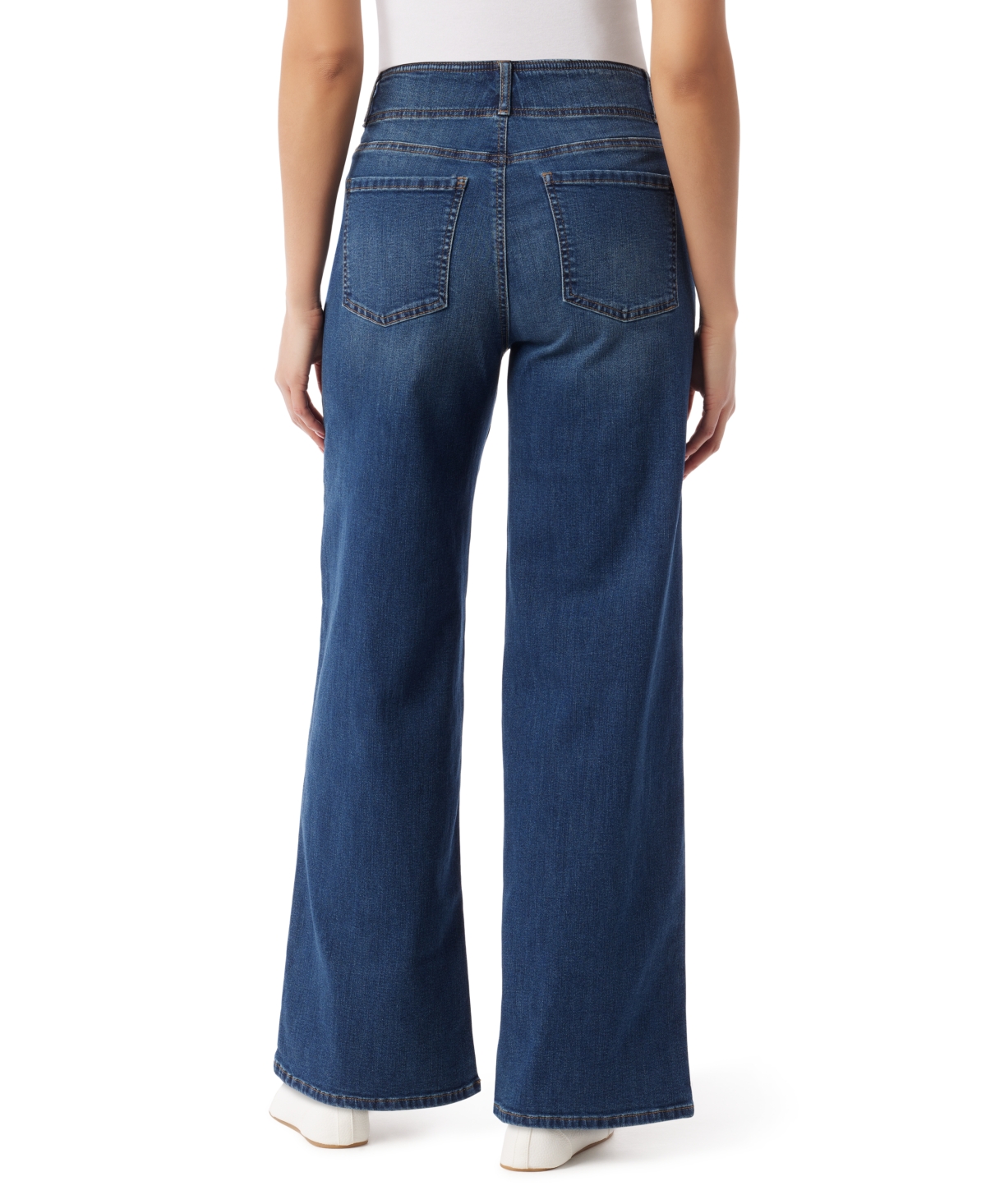 GLORIA VANDERBILT WOMEN'S SHAPE EFFECT WIDE-LEG JEANS 