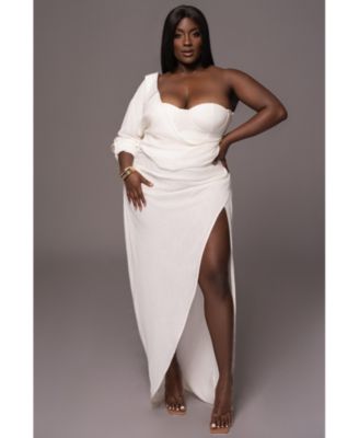 Women's Evita Linen Draped Dress