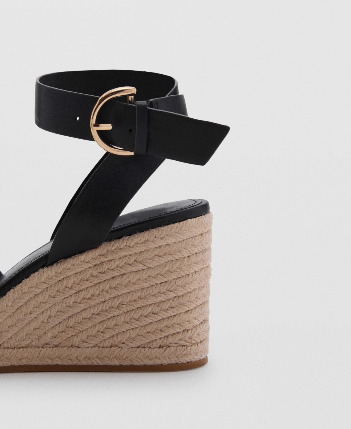 Shop Mango Women's Crisscross Straps Wedge Sandals