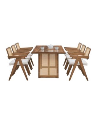 70.87" Rectangular Waves Dining Table (6-Person)
