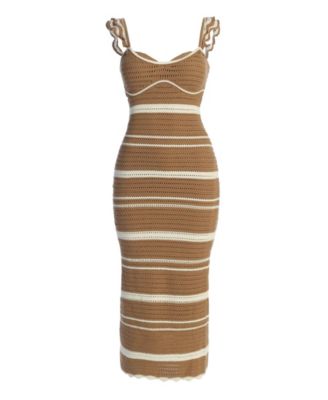 Women's Norina Striped Midi Dress