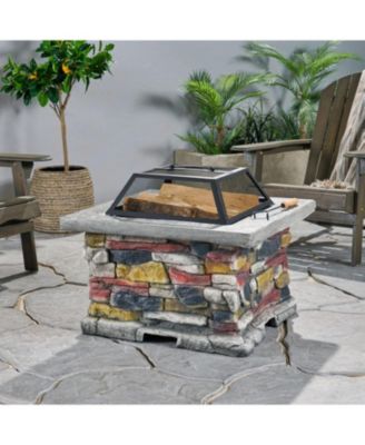 Streamdale Corporal Square Fire Pit Warmth And Style For Your Backyard