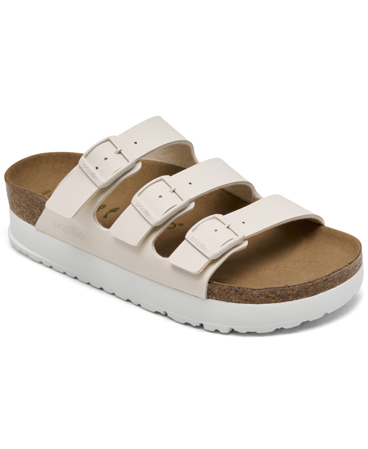 Shop Birkenstock Women's Florida Flex Birko-flor Platform Sandals From Finish Line