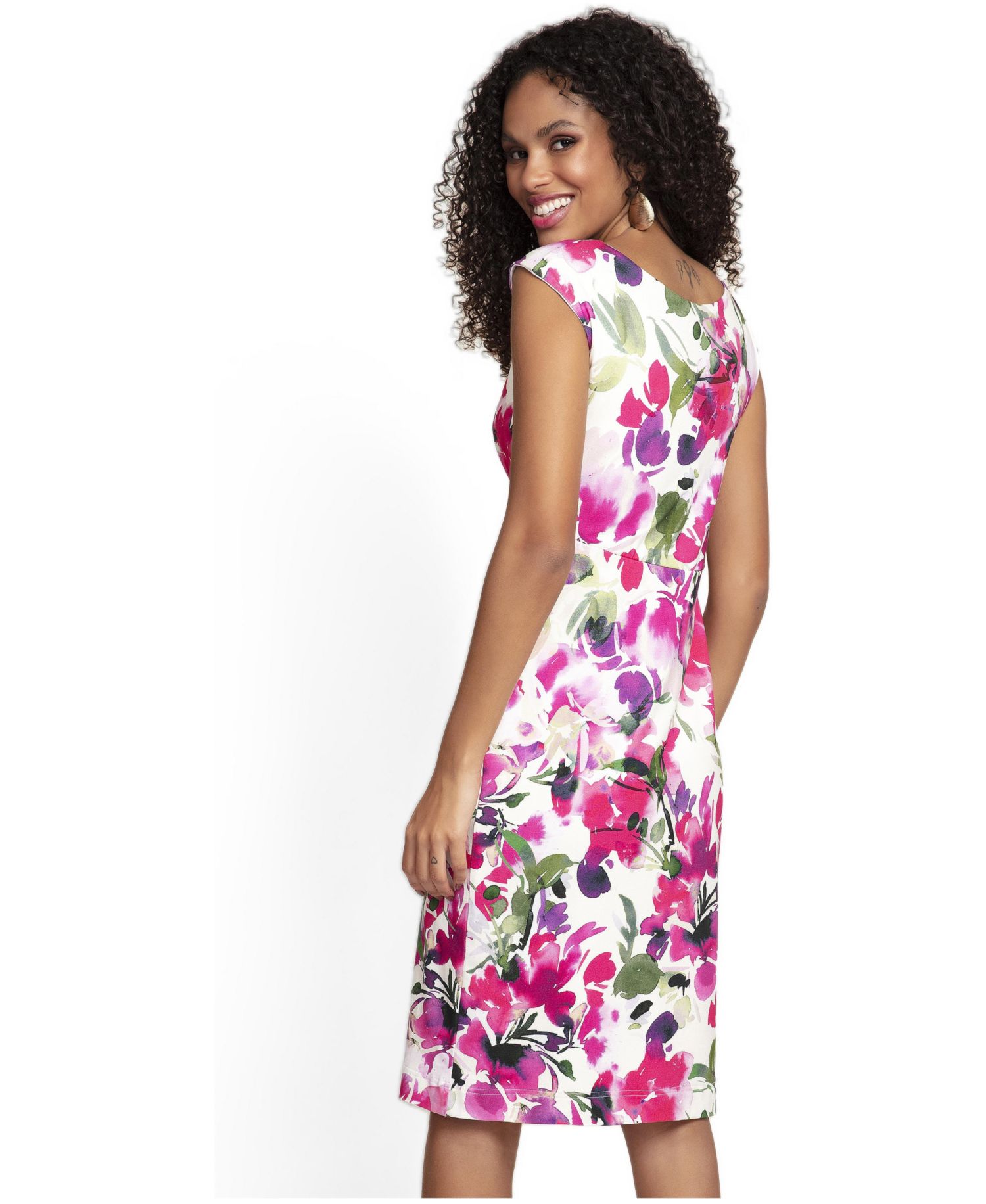 Women's Pippa Shift Knee Length Dress
