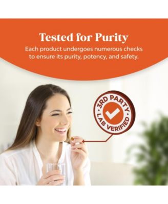 Turmeric Curcumin Gummies |  Immune Booster Turmeric Gummies | for Joint Support and Advanced Skin Care | Peach Flavor | 60ct