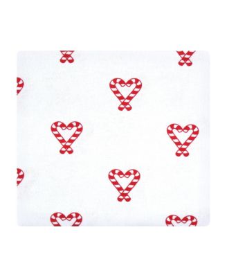 Girls Seven-Count Cotton Flannel Receiving Blankets