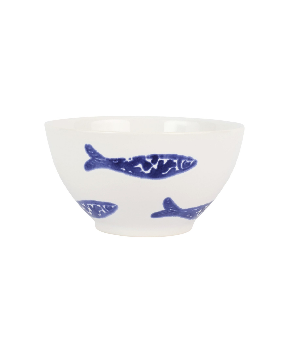 Santorini Minnows Cereal Bowl - Blue