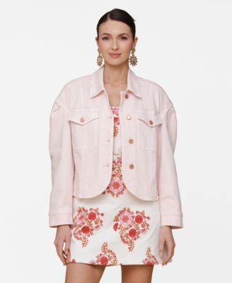 Women's Curved-Hem Shacket