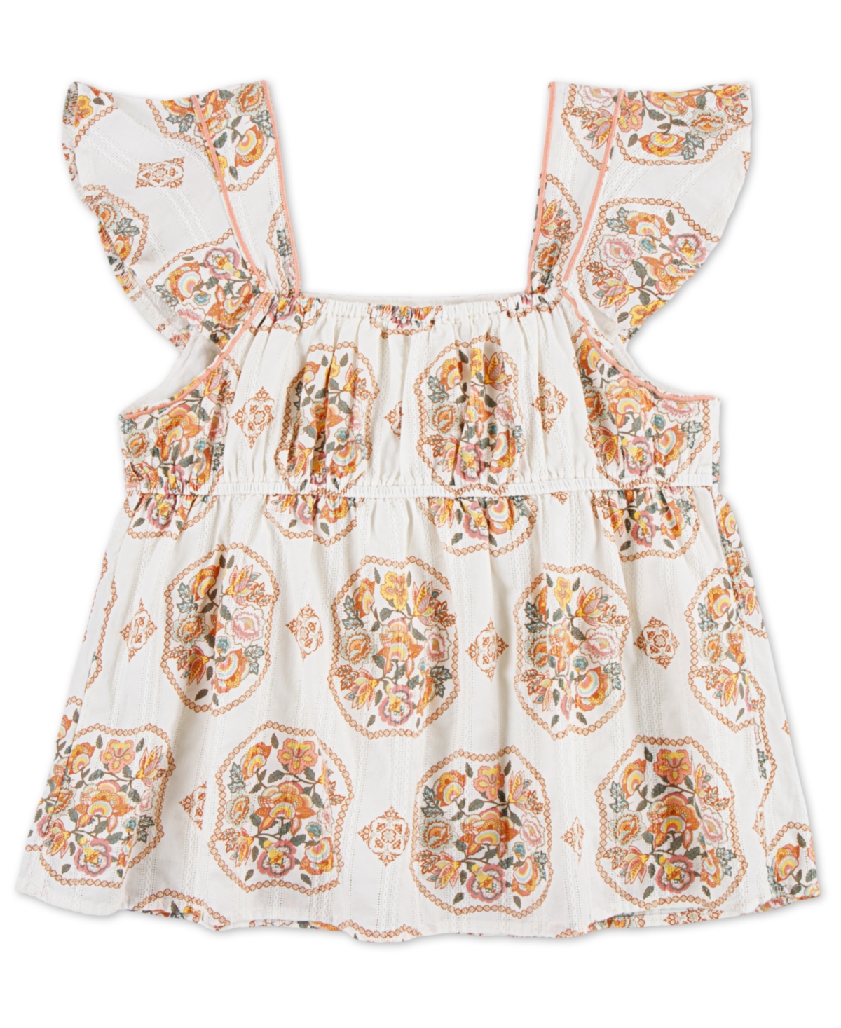 LEVI'S BIG GIRLS FLUTTER SLEEVE TOP 