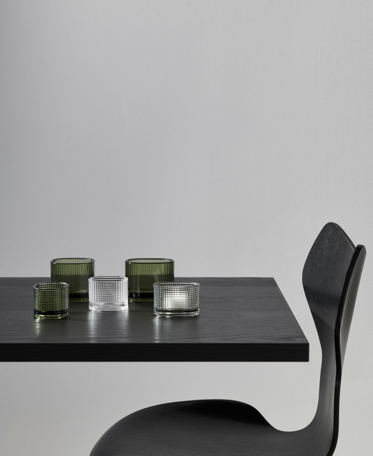 Orrefors Magica Super Circle Medium Glass Votive Holder
