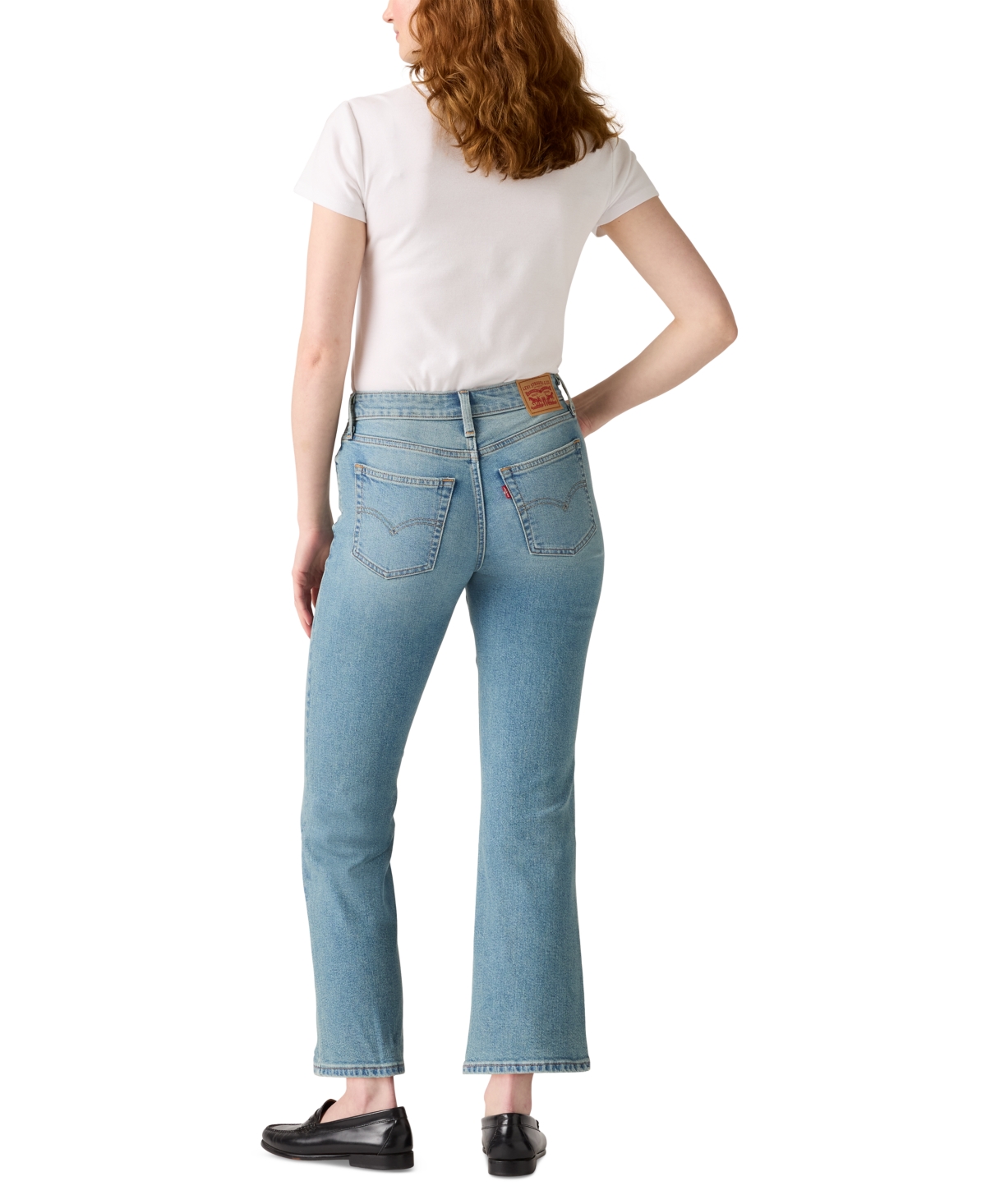 Levi's Women's 725 High-rise Kick Boot Jeans In Blue