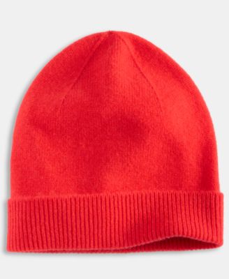 100% Cashmere Cuffed Beanie, Created for Macys