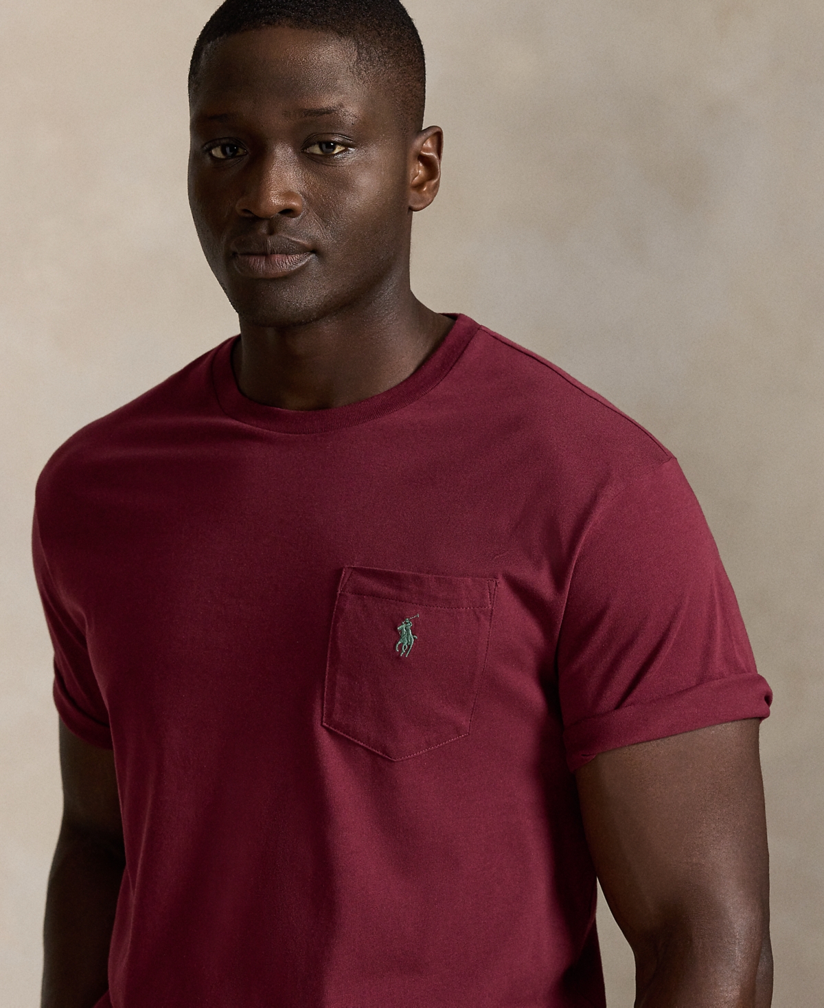 Polo Ralph Lauren Men's Big & Tall Pocket Jersey T-shirt