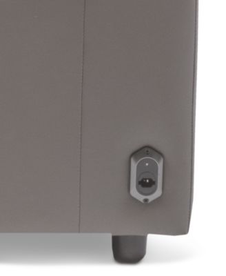 Thandler 3-Pc. Leather Sofa with 3 Power Recliners, Exclusively at Macy's