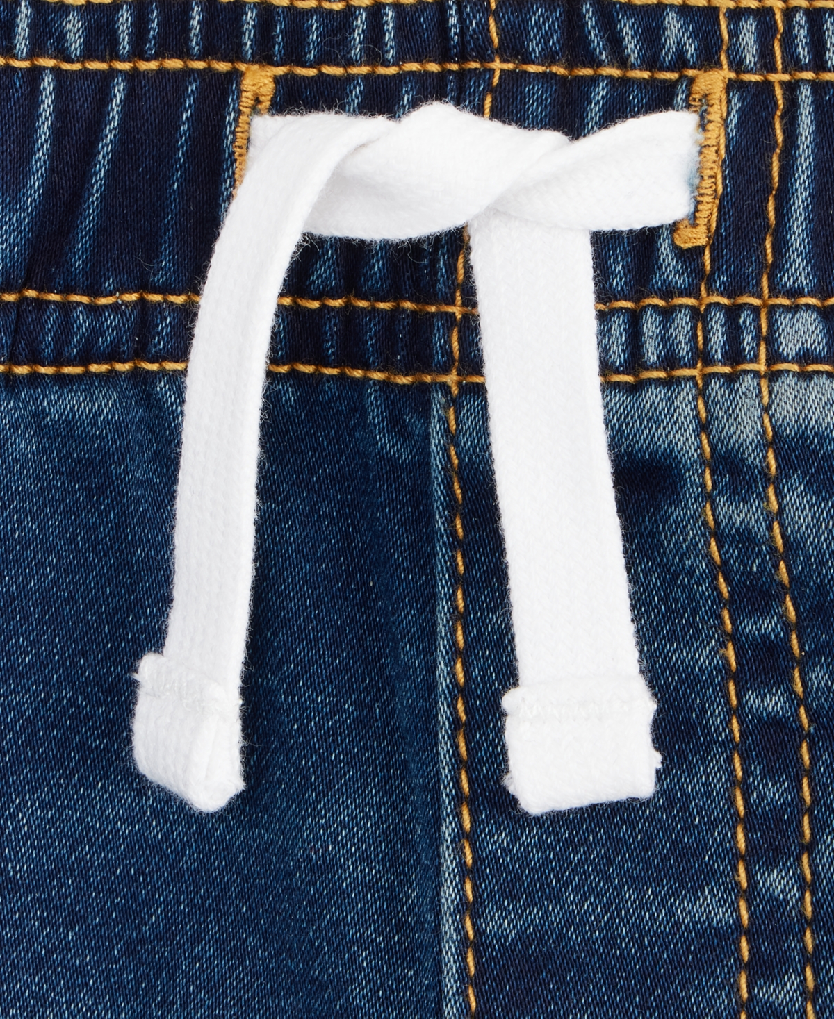 Epic Threads Toddler Boys 2t-4t Fulton Knit Denim Jogger Jeans, Exclusively At Macy's In Blue