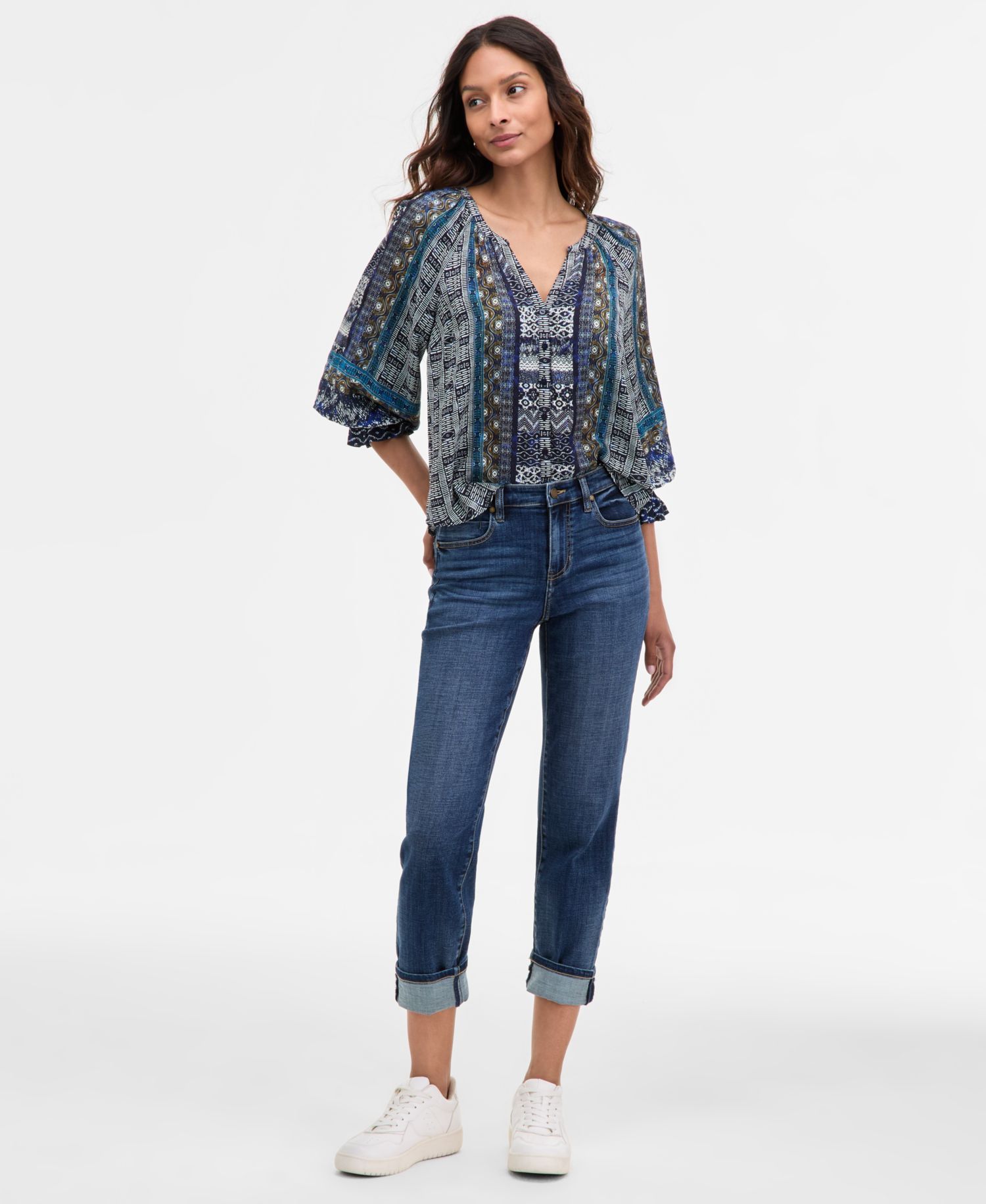 Women's Marley Girlfriend Cuffed Jeans
