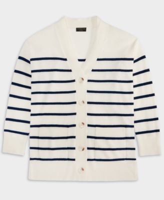 Women's Button-Front 100% Cashmere Cardigan, Macy's Exclusive 