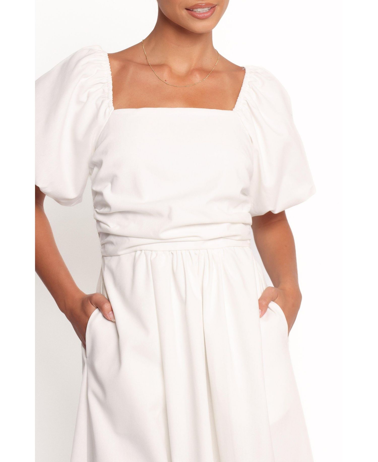Women's Clo Puff Sleeve Dress